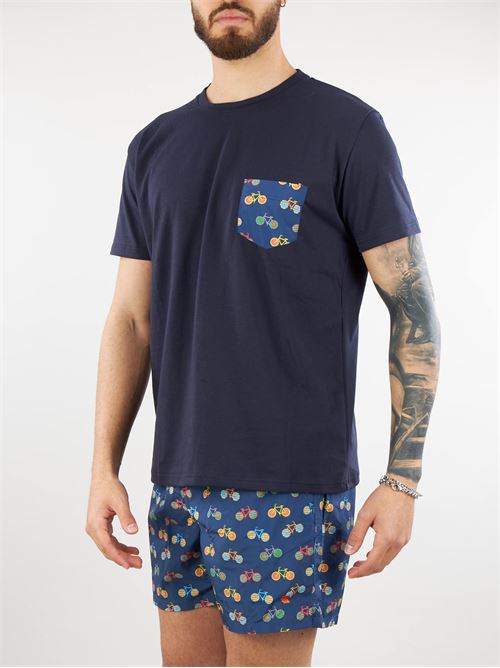 T-shirt con taschino Gallo GALLO | T-shirt | AP51494912679