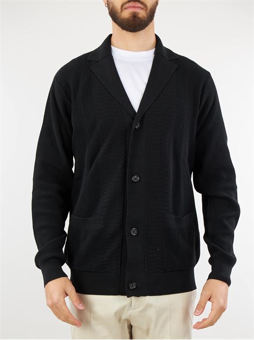 Jacquard cardigan Paolo Pecora PAOLO PECORA | Cardigan | A038F3009000