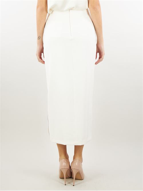 Longuette skirt with zip Silence SILENCE | Skirt | SD30072